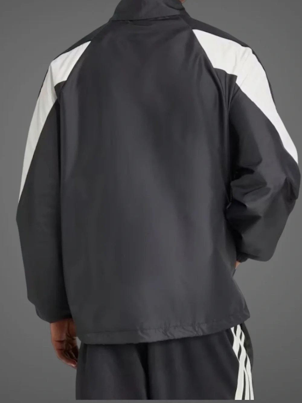 Adidas Men's 2XL Stadium Tracktop JN1829 Multi Sports Black/Off White Jacket NEW